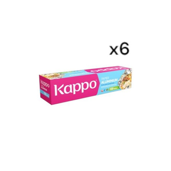 100M Papier Aluminium Kappo ( lot de 6 Pcs )